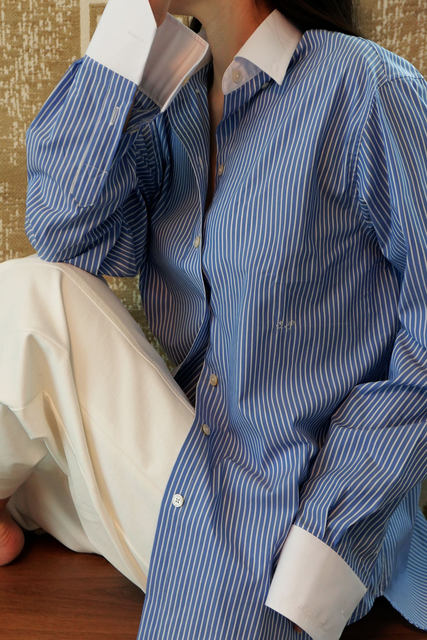 The Standard - Striped Cobalt