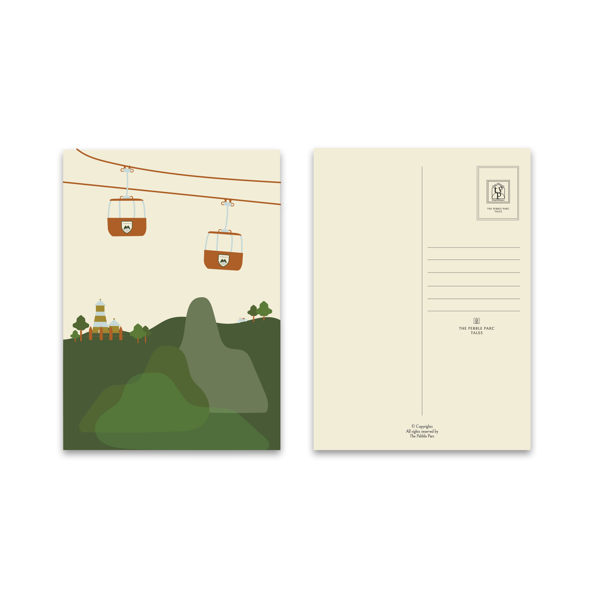 The Pebble Parc Limited Edition Postcard Set